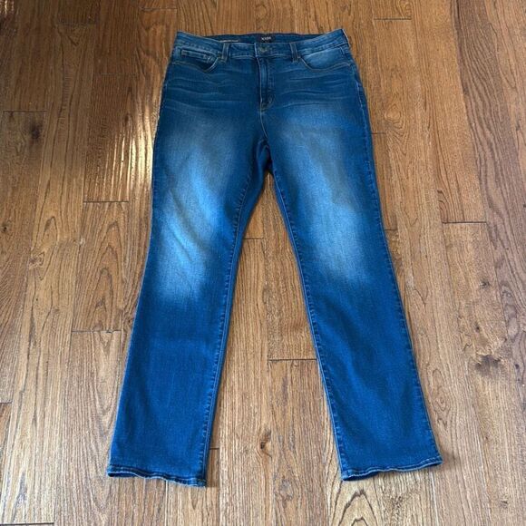 NYDJ Marilyn straight leg jeans size 14 - Picture 3 of 13